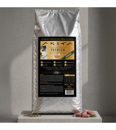 Akita Super Premium Senior 14 kg | Pienso para Perros Senior